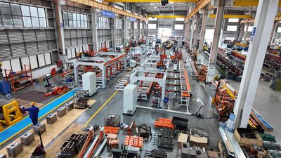 Wuxi Tonghe Machinery Co., Ltd ligne de production du fabricant