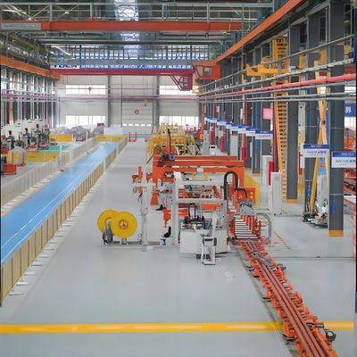 acheter Machine de formage automatique de rouleaux personnalisée 8000 mm 10kw ligne de production sismique online manufacture