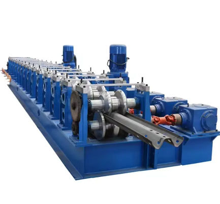 acheter Machine automatique de formage de garde-corps de route Machine de fabrication de profil à grande vitesse 7,5 kW online manufacture