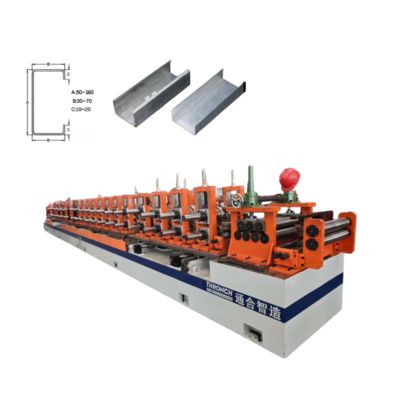 Machine de formage automatique de rouleaux de structure solaire